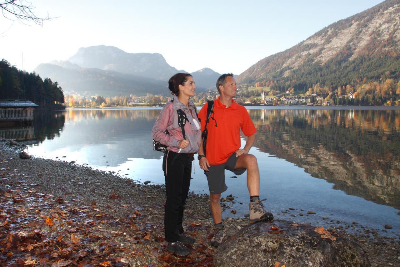 Gasthof Zum Hirschen Hotel Altaussee Bagian luar foto